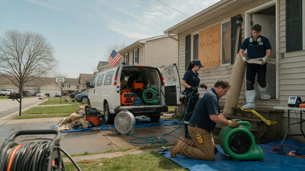 Water Damage Restoration in Independence, CA near me